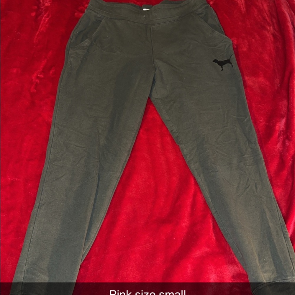 PINK Victoria's Secret Dark Gray Joggers
